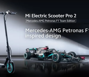 Nouvelle Mi Electric Scooter Pro 2 Mercedes-AMG Petronas F1 Team Edition, 25 km/h pour 45 km d'autonomie
